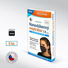 esk antivirov nano respirtor NANO M.ON FFP2 - 5 ks - ern