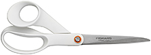 Univerzální nůžky Fiskars - 21 cm, bílé