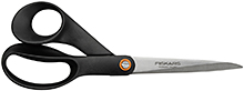 Univerzální nůžky Fiskars - 21 cm, černé