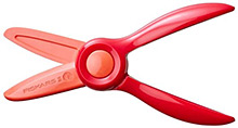 První nůžky pro děti Fiskars Starter - červené