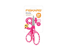 Růžové dětské nůžky Fiskars, 15 cm