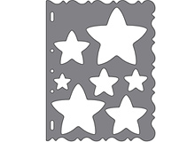 Tvarová šablona Fiskars pro ShapeCutter - hvězdičky