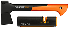 Sada sekery Fiskars X7 a ostřiče Fiskars Xsharp