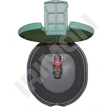 Ventilov achtice GARD - RAIN 15 s mosaznm ventilem
