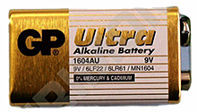 Alkalick baterie 9V Ultra